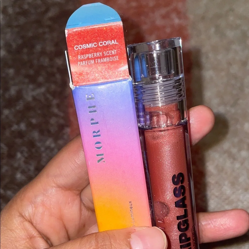 Morphe Dripglass Lip Gloss - Cosmic Coral